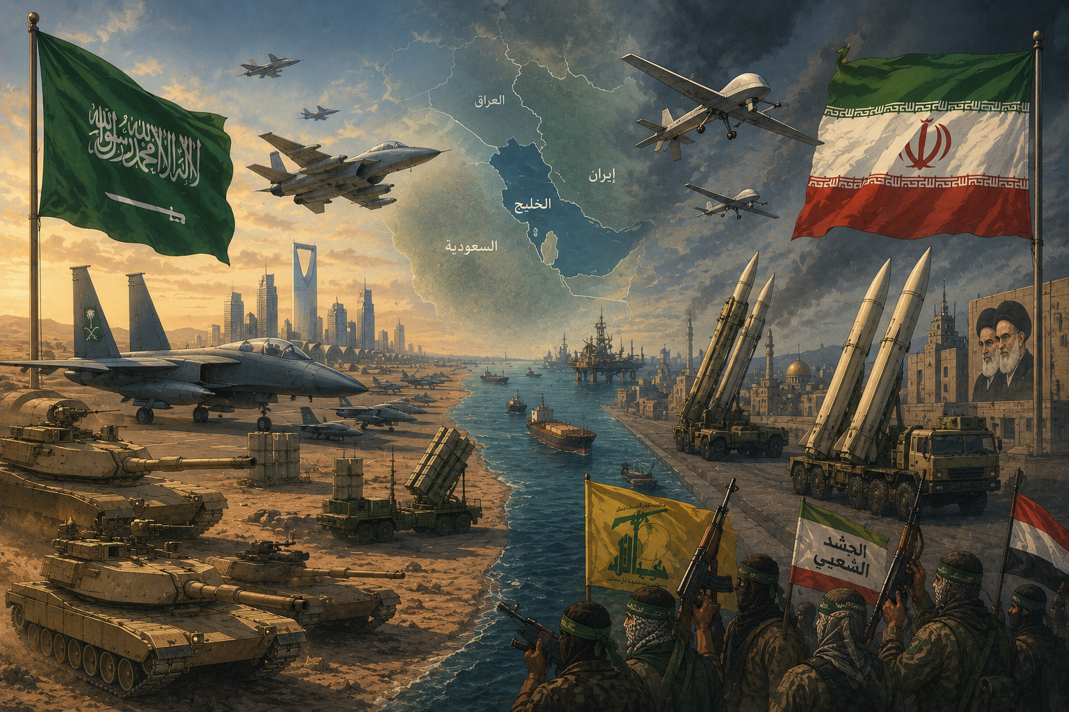 السعودية ضد إيران