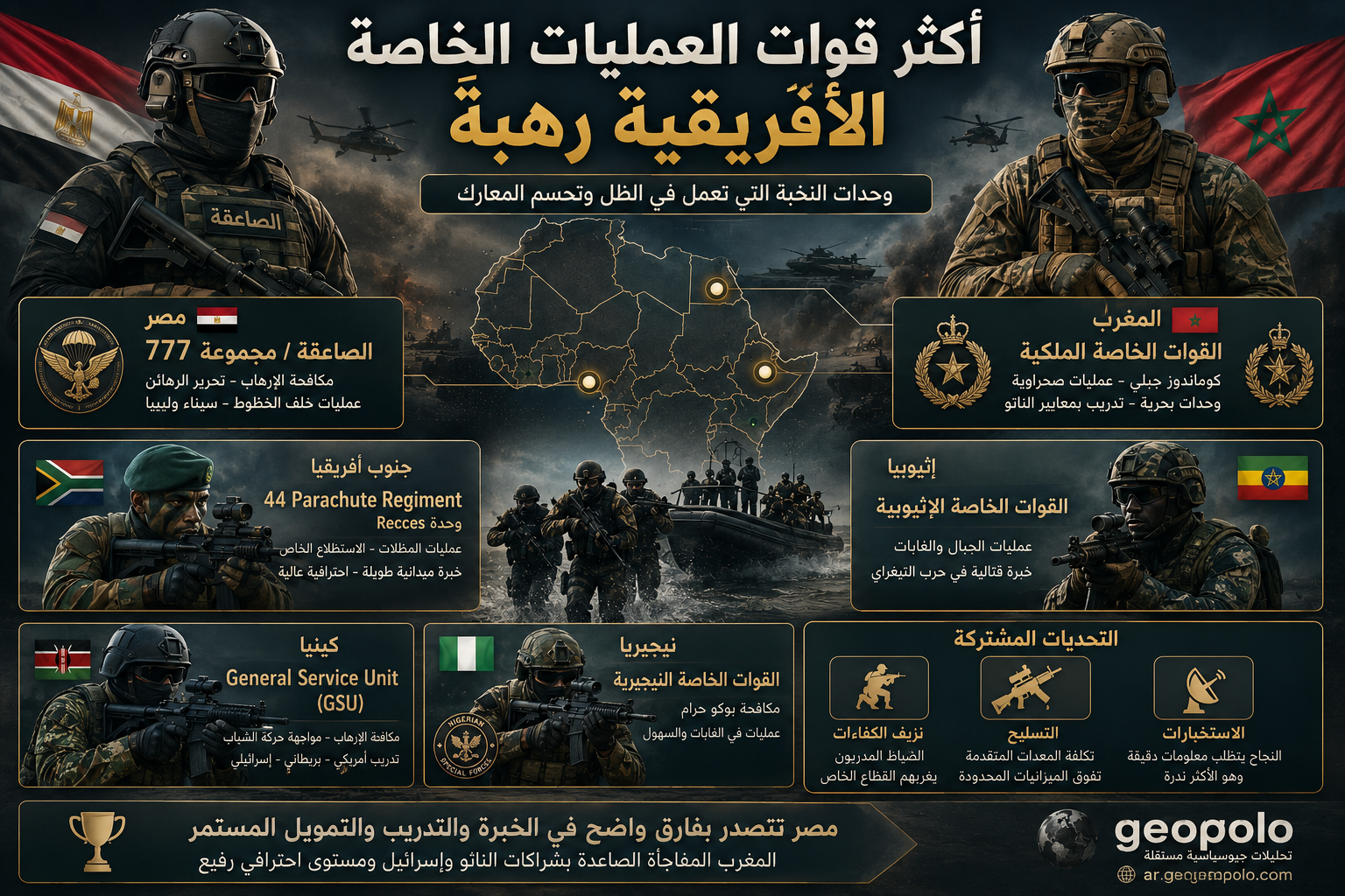 أقوى جيوش أفريقيا