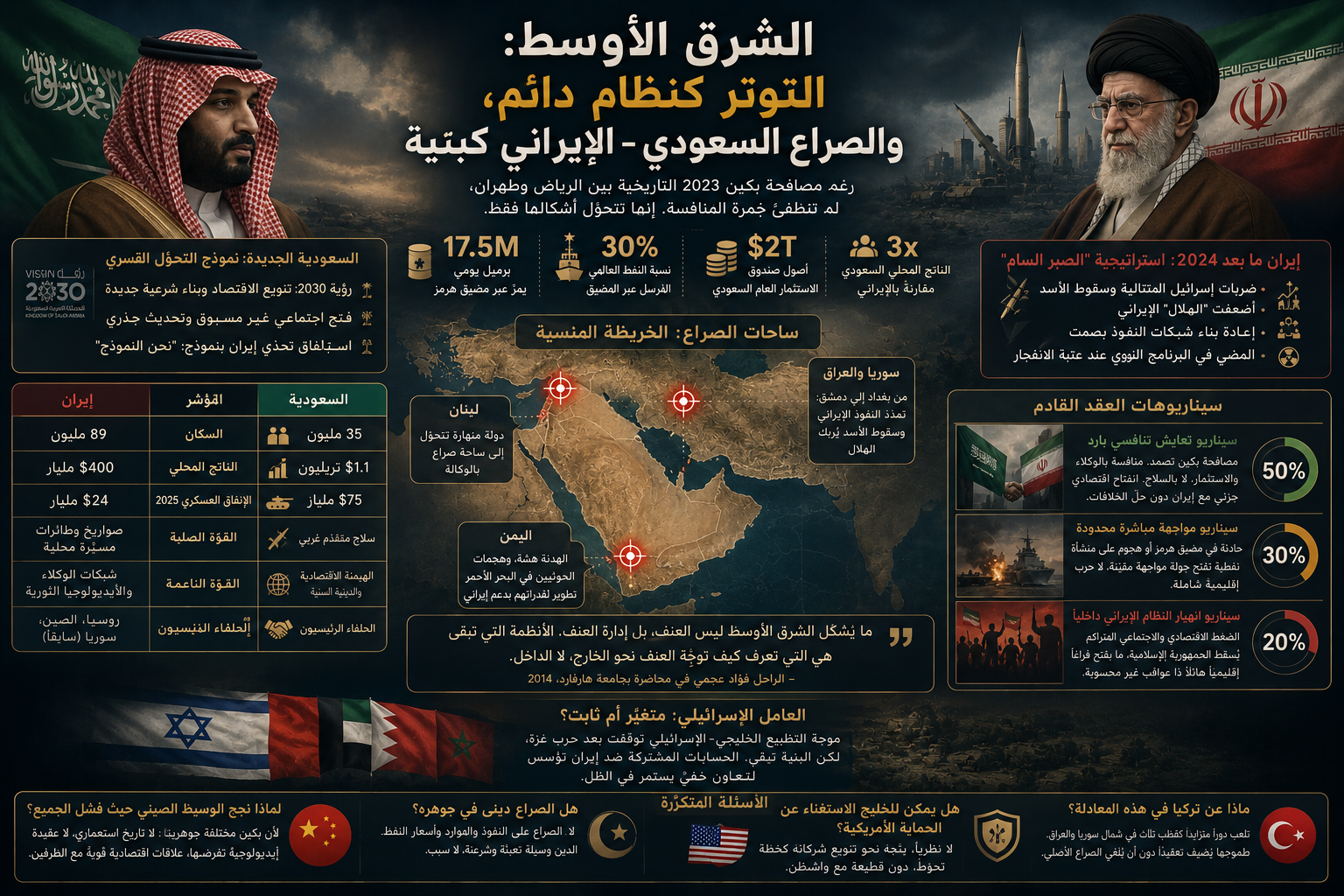 الشرق الأوسط على حافة التصعيد الشامل: ما الذي يمنع الانفجار الكبير؟